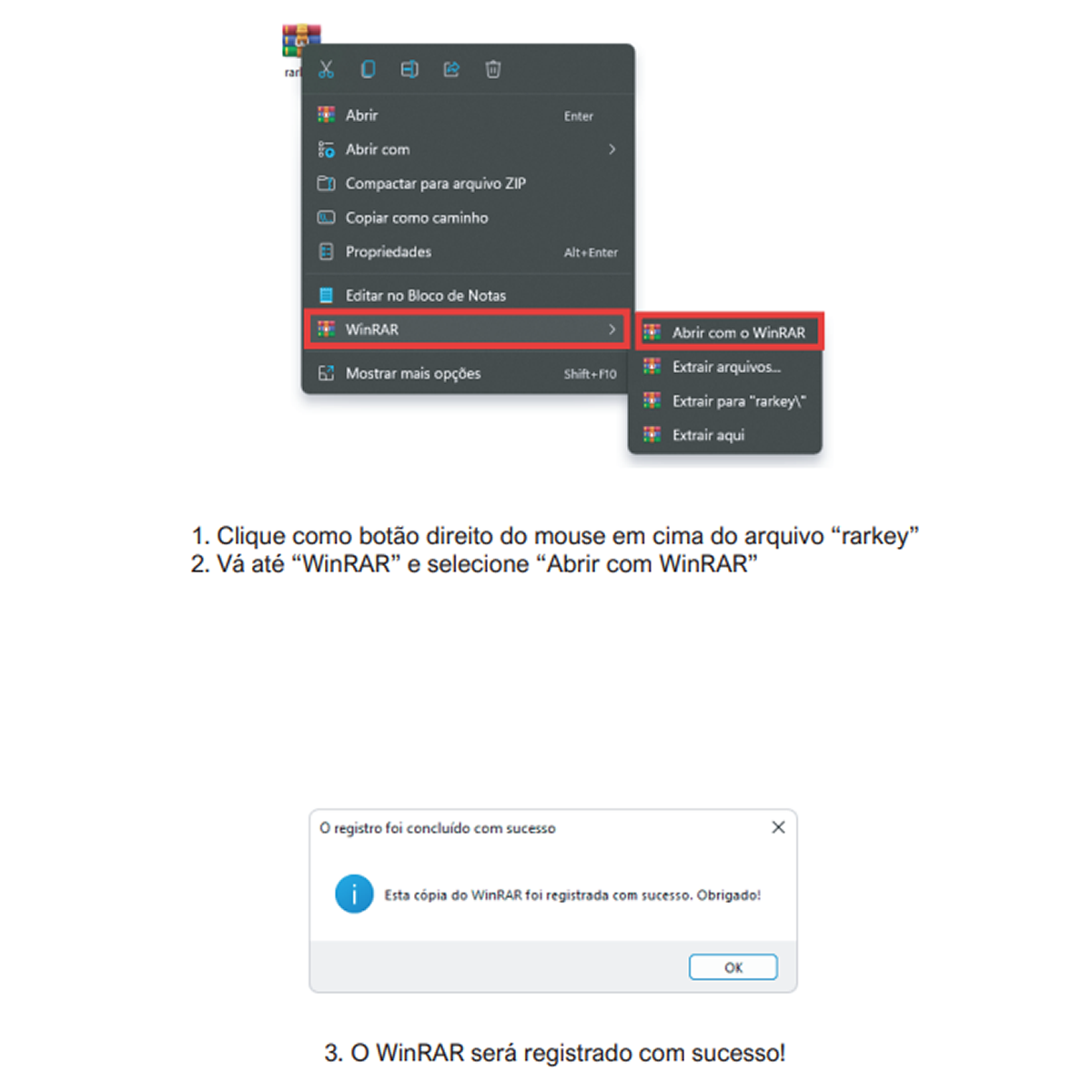 Winrar Chave Key