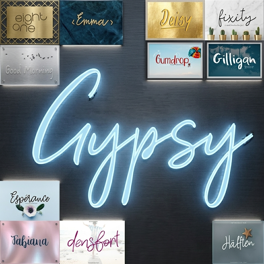 Pack 130 Fonts Premium